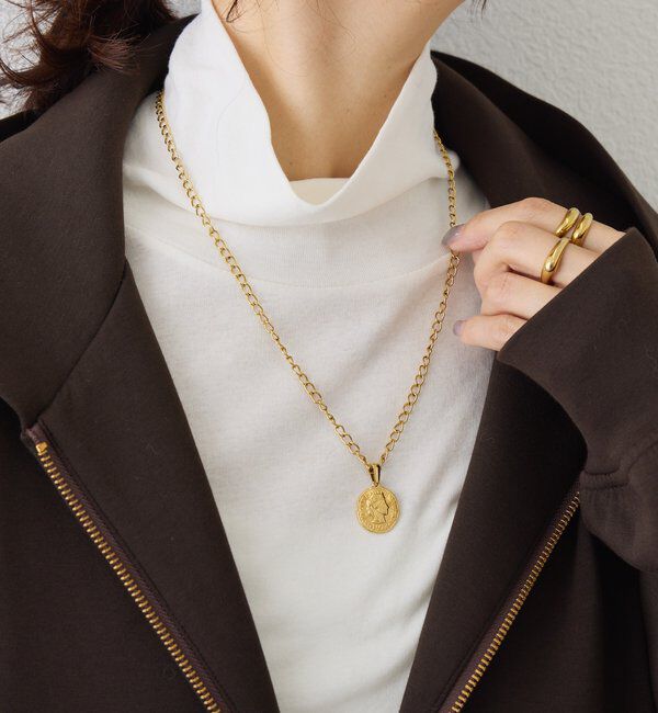  「【R.good(アールドットグッド)】コインロングネックレス」|ネックレス|