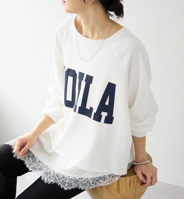  「【Yossshiiii企画】ワイドロゴカットオフスエット」|Tシャツ・カットソー|