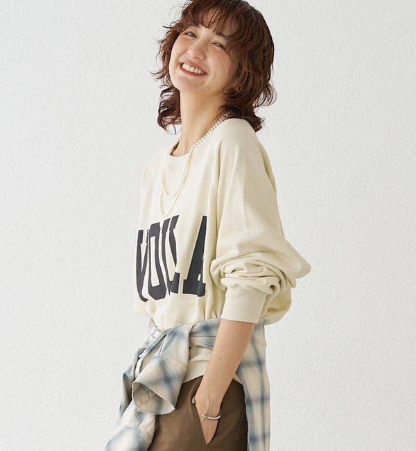  「【Yossshiiii企画】ワイドロゴカットオフスエット」|Tシャツ・カットソー|