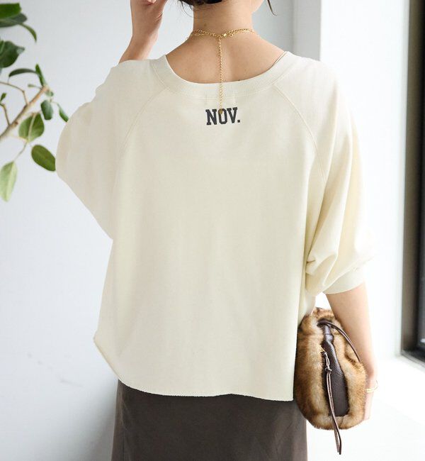  「【Yossshiiii企画】ワイドロゴカットオフスエット」|Tシャツ・カットソー|