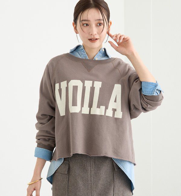  「【Yossshiiii企画】ワイドロゴカットオフスエット」|Tシャツ・カットソー|