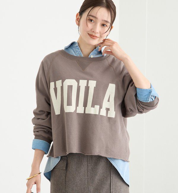  「【Yossshiiii企画】ワイドロゴカットオフスエット」|Tシャツ・カットソー|