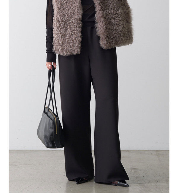  「【CHIKAコラボ】【美脚パンツ】ワイドドロストパンツ」|その他|