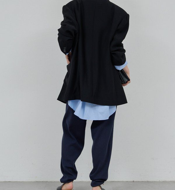  「【WALANCE】シーウール&times;オーガニックコットンニットパンツ/別注」|チノ|