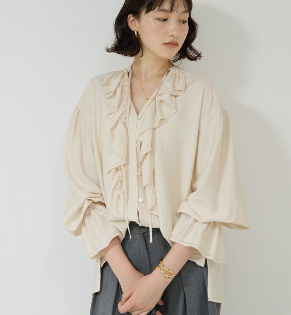  「フリルブラウス」|シャツ・ブラウス|