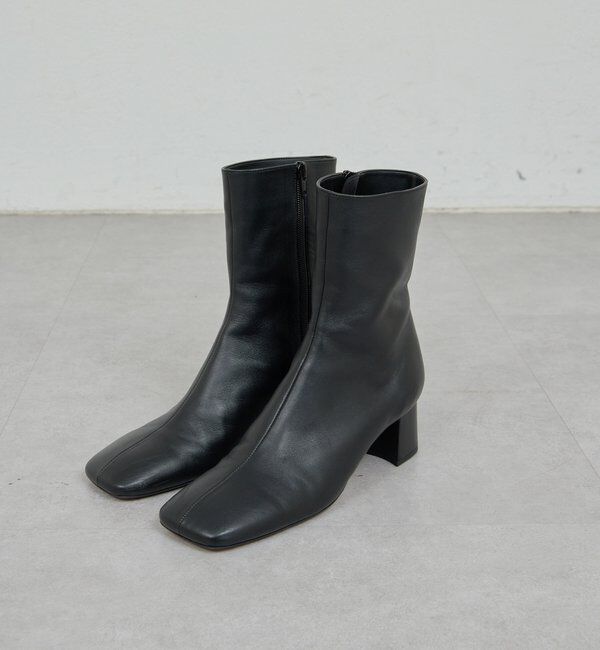  「【2.718】スクエアショートブーツ」|ショートブーツ|