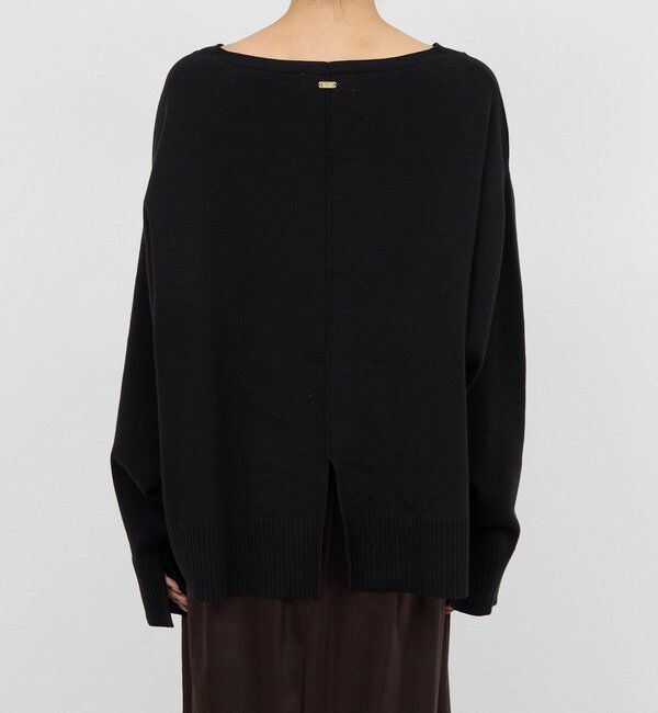  「【CHIKAコラボ】【着やせ&times;時短おしゃれ】タイ付き総針Vネックニット」|ニット・セーター|