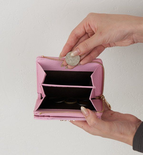  「モノグラムプレートハーフウォレット」|財布|