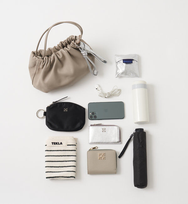  「レザー巾着4WAYショルダーバッグ」|ショルダー・メッセンジャー|