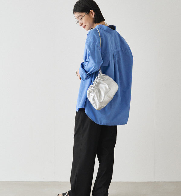  「レザー巾着4WAYショルダーバッグ」|ショルダー・メッセンジャー|