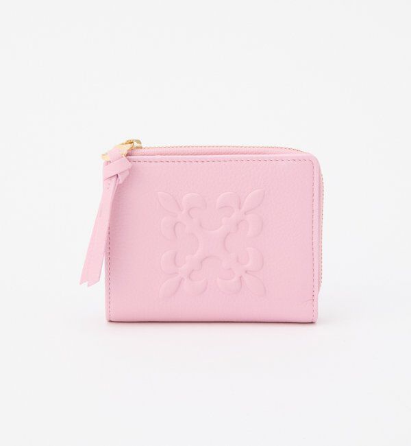  「エンボスモノグラムハーフウォレット」|財布|