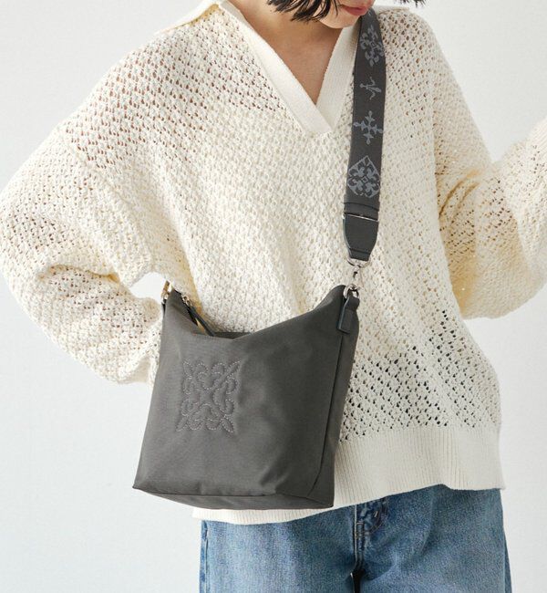  「《WEB限定》スタンダードミニショルダーバッグ <コーデュラナイロン>」|ショルダー・メッセンジャー|グレー