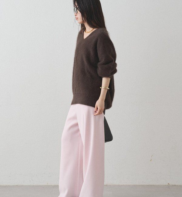  「FURカシミヤVニット」|ニット・セーター|