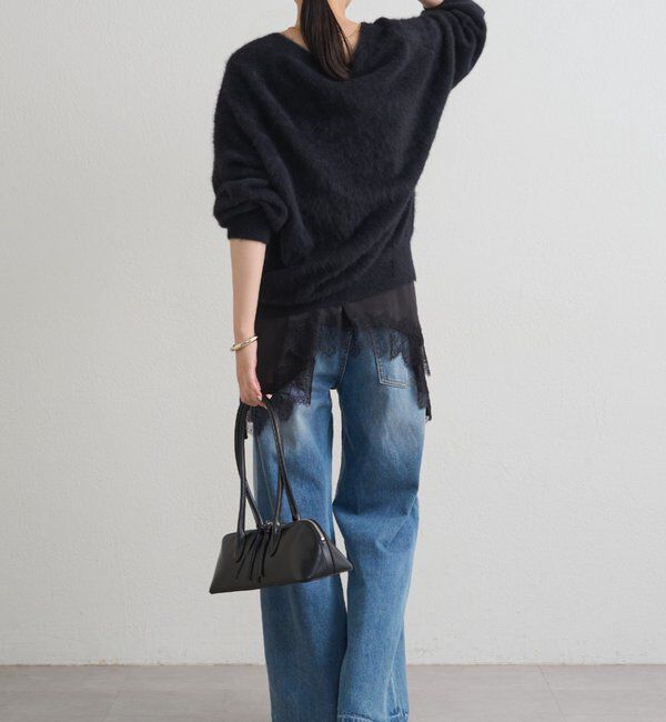  「FURカシミヤVニット」|ニット・セーター|