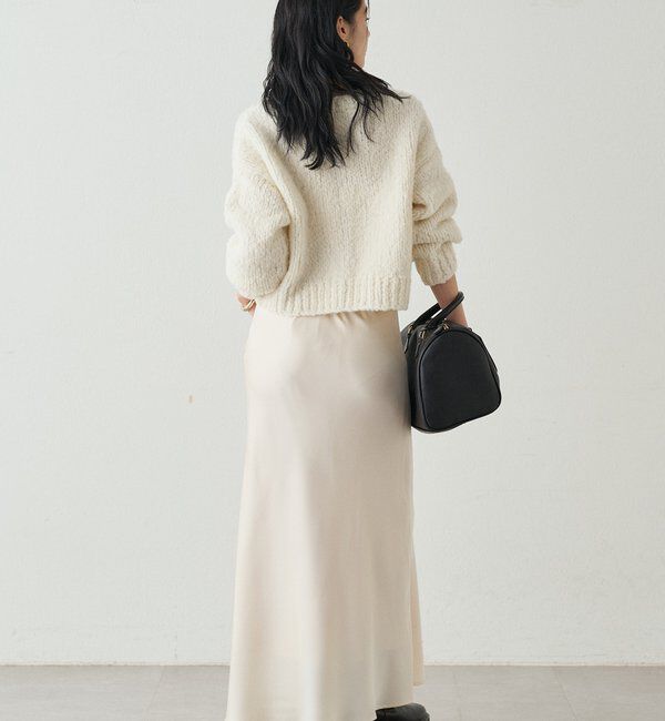  「【20周年限定】イタリアヤーン手編みニットカーデ」|ニット・セーター|