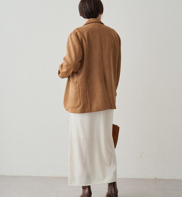  「フェイクスウェードジャケット」|ベスト・ジレ|