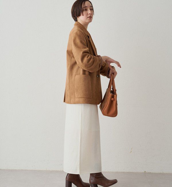  「フェイクスウェードジャケット」|ベスト・ジレ|