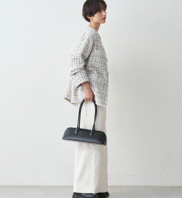  「スリットサテンタイトスカート」|スカート|