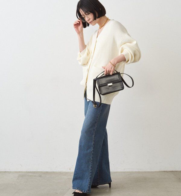  「デニムフレアパンツ2」|デニム|