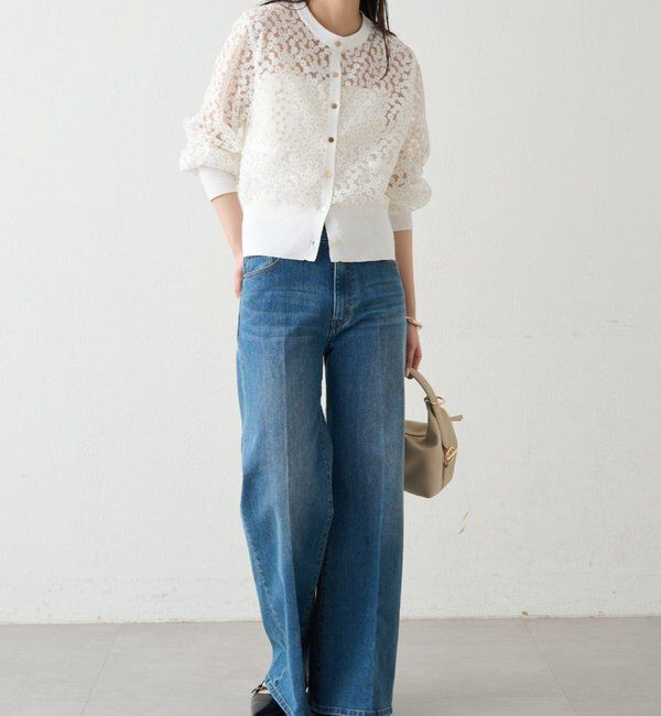  「デニムフレアパンツ2」|デニム|