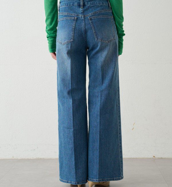 「デニムフレアパンツ2」|デニム|