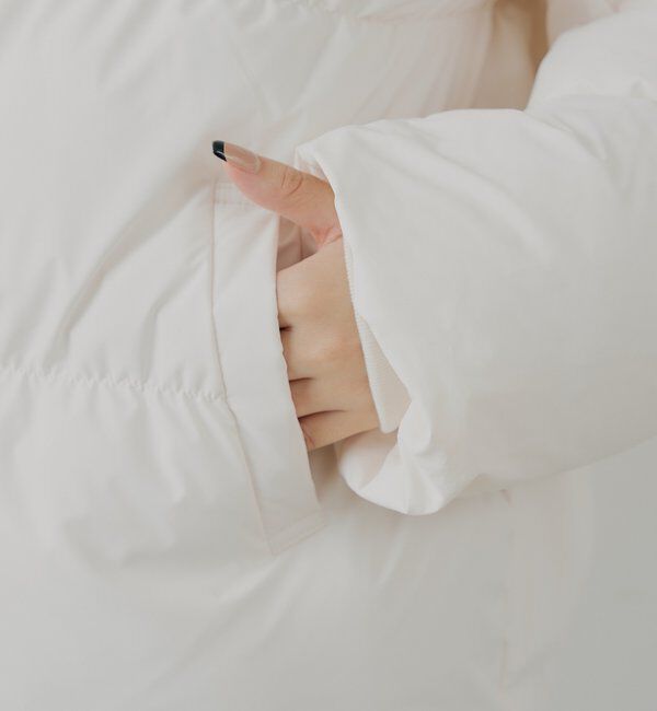  「【4色展開】ファー取り外しミドルルーズ中綿ブルゾン」|その他|