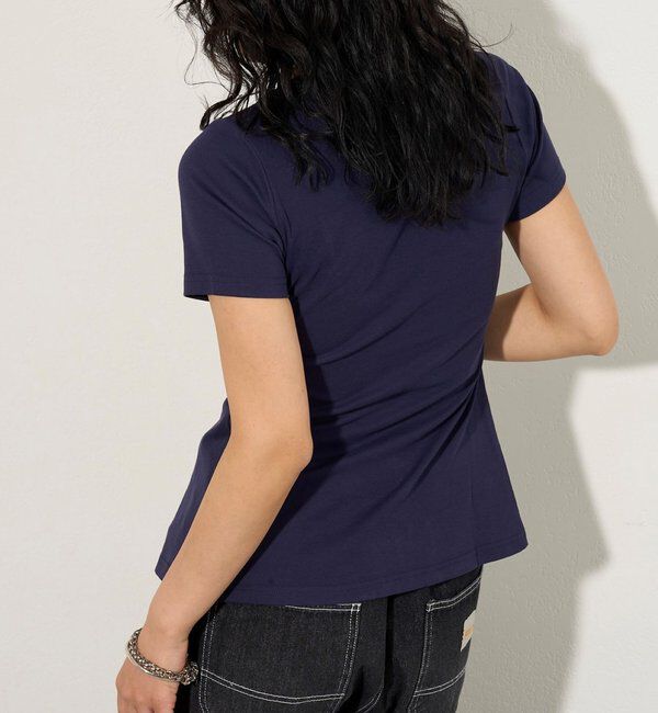  「ギャザースリットTEE」|Tシャツ・カットソー|