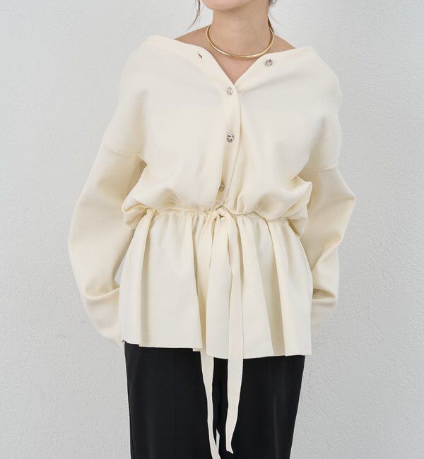  「3WAYペプラムカーディガン」|カーディガン|