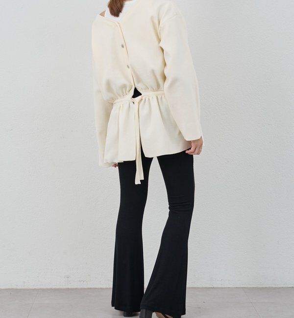  「3WAYペプラムカーディガン」|カーディガン|