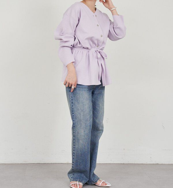  「3WAYペプラムカーディガン」|カーディガン|