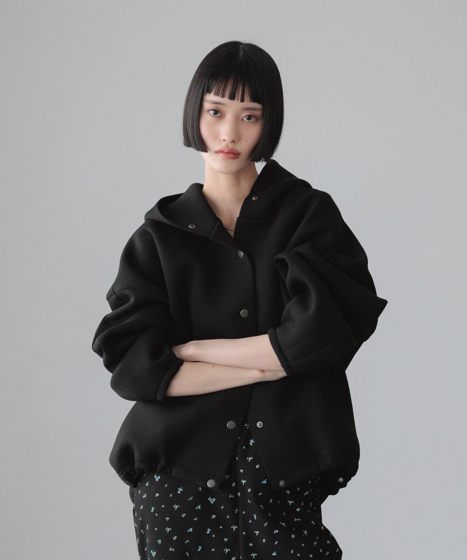 LOWRYS FARM「ダンボールフードブルゾン」|その他|