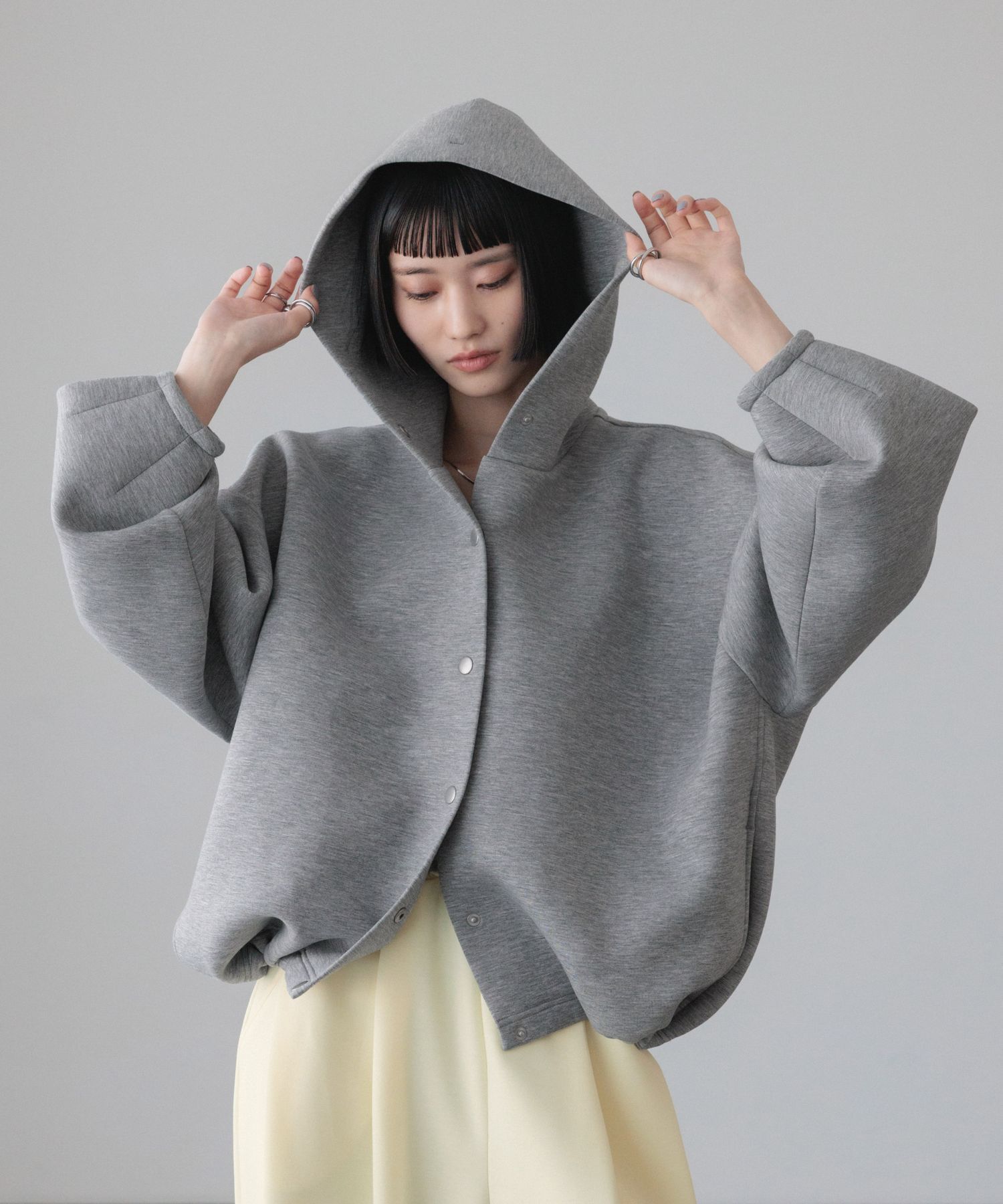 LOWRYS FARM「ダンボールフードブルゾン」|その他|