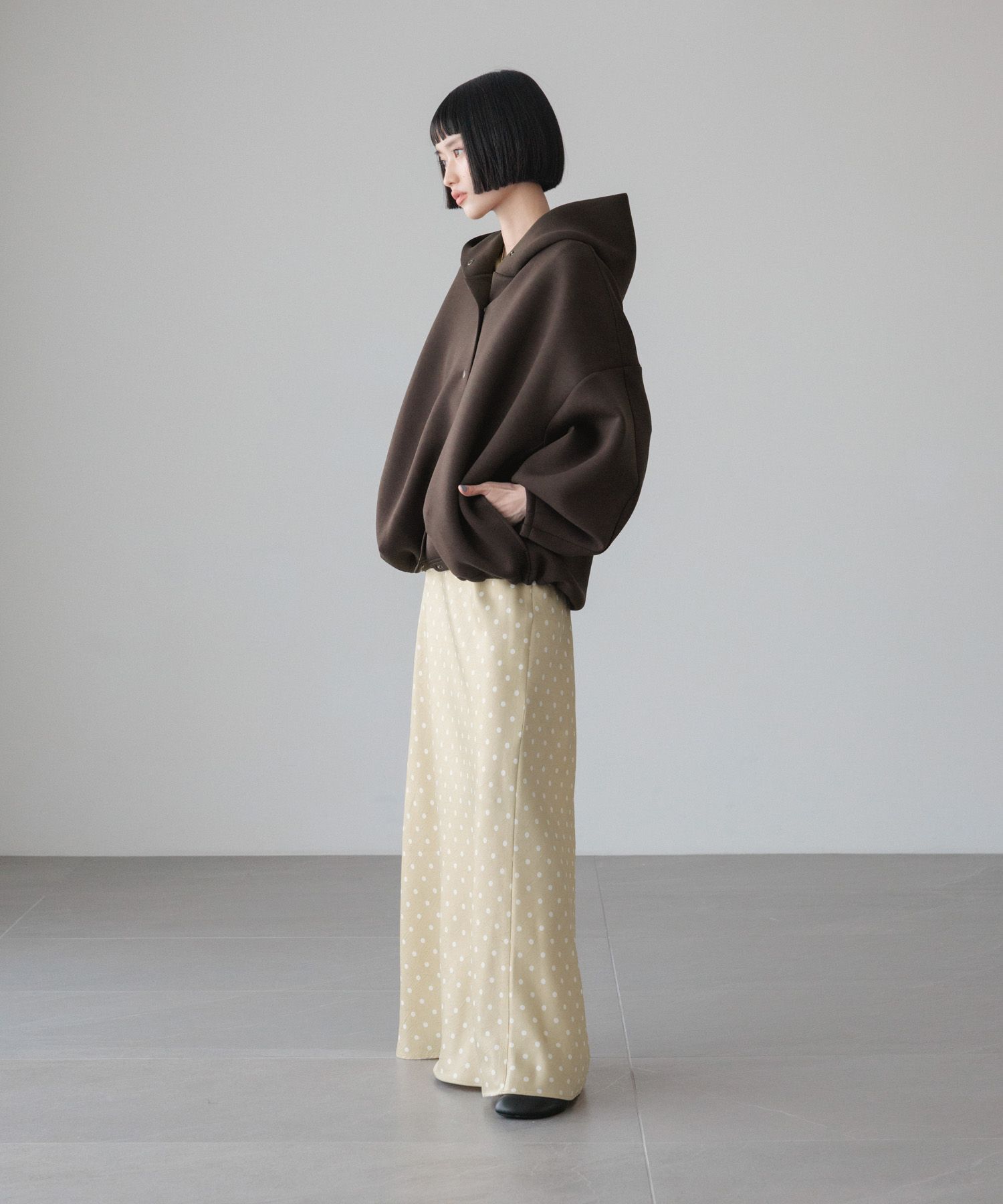 LOWRYS FARM「ダンボールフードブルゾン」|その他|