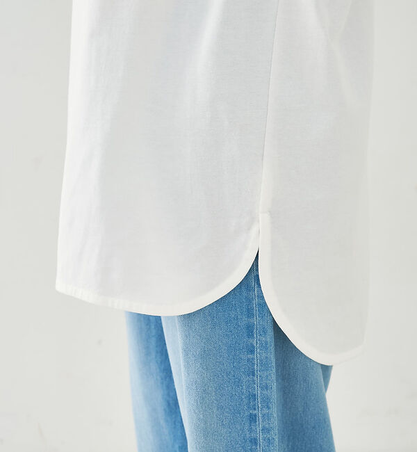 collex「バックボタンカットプルオーバー」|Tシャツ・カットソー|