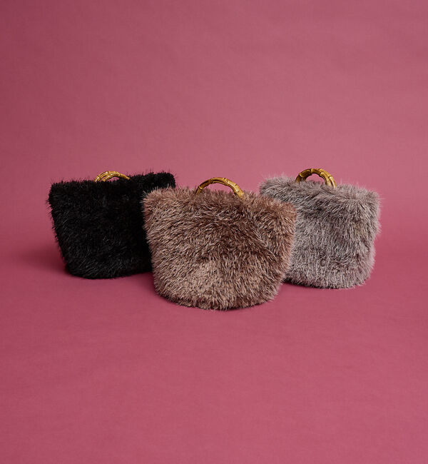 collex「【WEB限定】【EARTH MADE】ファーバンブートートバッグ」|トートバッグ|