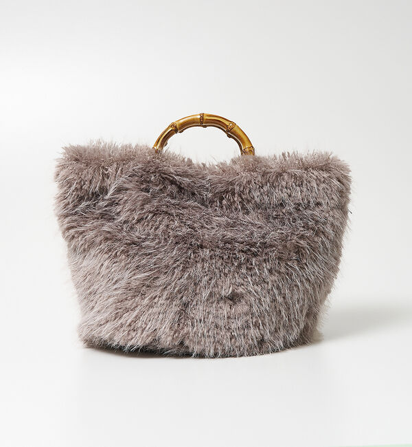 collex「【WEB限定】【EARTH MADE】ファーバンブートートバッグ」|トートバッグ|