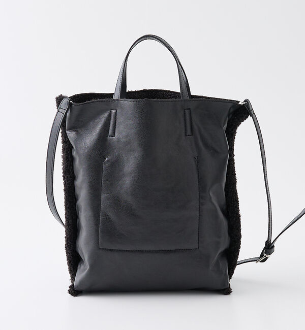 collex「2WAYリバーシブルボアトートバッグ」|トートバッグ|