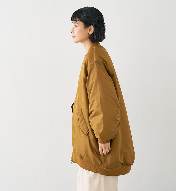 collex「ナイロンツイル中綿ブルゾン」|ブルゾン・スタジャン|