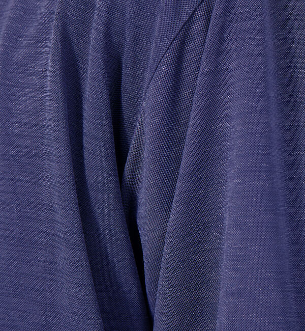 ABAHOUSE「【定番/シアー素材】ストレッチ カノコ ワンボタン カーディガン」|カーディガン|