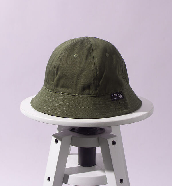 ABAHOUSE「【Cordura NYCO】コーデュラナイコ バックサテン クルーハット」|その他|モスグリーン