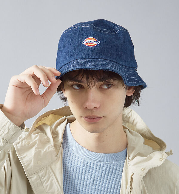 ABAHOUSE「【DICKIES/ディッキーズ】DENIM BUCKET HAT/デニムバケット」|その他|インディゴ