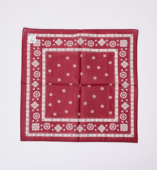 ABAHOUSE「紋様柄ハンカチ」|ハンカチ|