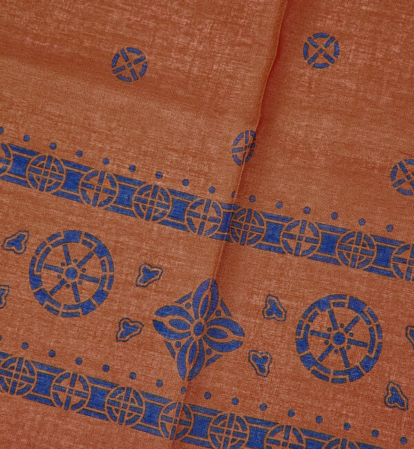 ABAHOUSE「紋様柄ハンカチ」|ハンカチ|