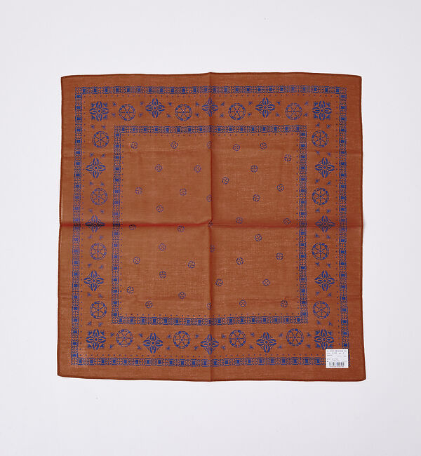 ABAHOUSE「紋様柄ハンカチ」|ハンカチ|