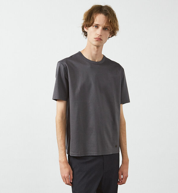 ABAHOUSE「【40周年】【Recency &times; 近藤紡績所】ARMONICOS クルーネックT」|Tシャツ・カットソー|チャコールグレー