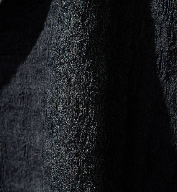 ABAHOUSE「【セットアップ対応】シャーリングケーブル オープンカラーシャツ/オーバーサイズ」|シャツ・ブラウス|