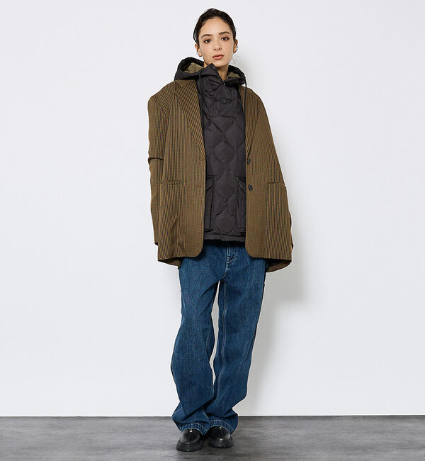 ABAHOUSE「【TAION / タイオン】ミリタリー ダウンフーディー/ダウン/プルオーバー/」|ダウン|