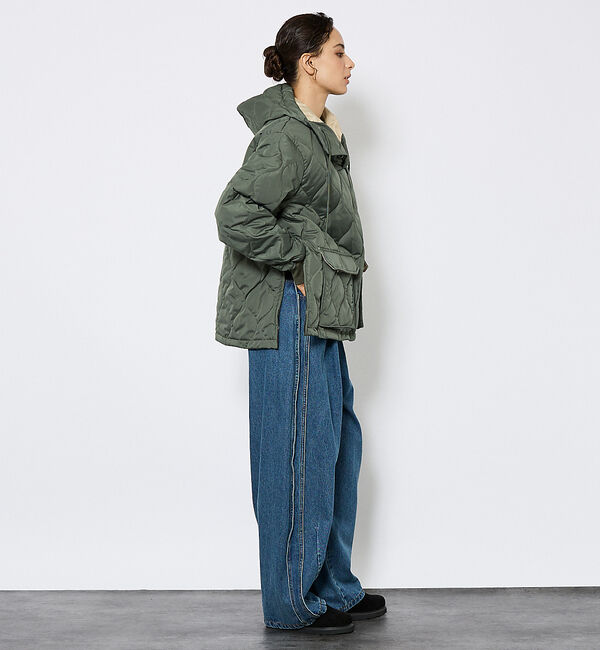 ABAHOUSE「【TAION / タイオン】ミリタリー ダウンフーディー/ダウン/プルオーバー/」|ダウン|