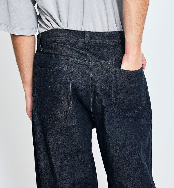 ABAHOUSE「【ウォッシュ加工】12.5oz デニム パンツ / カーブデニム」|デニム|