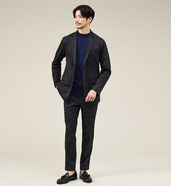 ABAHOUSE「【新型/セットアップ対応】ポンチ イージースラックス / 4WAYストレッチ /」|スラックス|